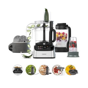 Kenwood Procesador de alimentos y batidora MultiPro OneTouch FDM73.850SS