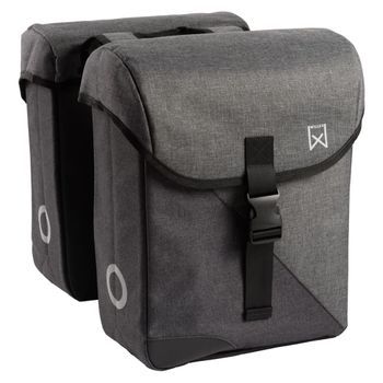 Alforjas Para Bicicleta 800 Gris Y Negro 24 L Willex
