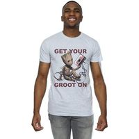 marvel camiseta guardians of the galaxy get your groot on para hombre