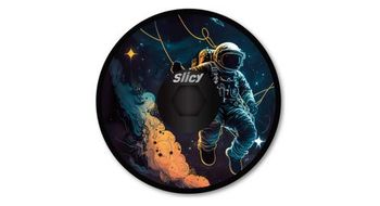 Tapa  p de potencia slicy  p fun cap space azul   negro