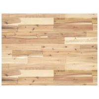 tablero de mesa  tablero escritorio rectangular madera maciza acacia 80x60x4 cm