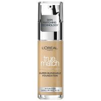 loreal paris true match liquid foundation with spf and hyaluronic acid 30ml various shades - beige