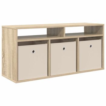 Mueble Bajo Con Cajón Roble Sonoma 102 X 32 X 48,5 Cm Vidaxl