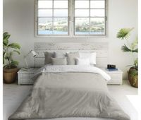 funda nordica bicolor reversible gris palido 84 blanco cama 135
