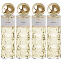 pack de 4 eau de parfum mujer saphir pink 200ml