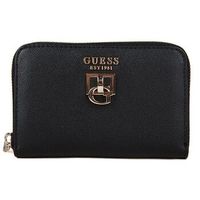 guess cartera bianca slg medium zip around para mujer