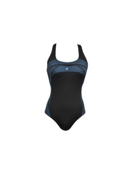 Bañador de Natación Ras Lorna Sport Back Swimsuit Mujer Negro