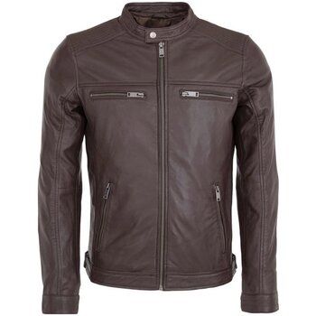 Chyston Cazadora de cuero Chaquetas Abrigos-HOMBRES para hombre