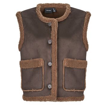 Vero Moda Chaqueta de punto VMLINA SHORT TEDDY para mujer