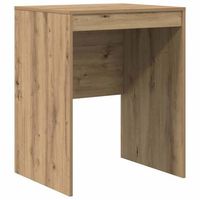 escritorio - mesa de ordenador roble artisan 60 x 50 x 76 cm madera contrachapada
