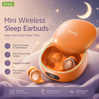 auriculares inalambricos bluetooth htc ne96 tws para dormir de lado hifi estereo asmr ruido blanco bateria de larga duracion auriculares portatiles