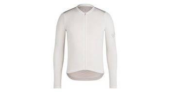 Camiseta de manga larga rapha pro team lightweight white grey para hombre