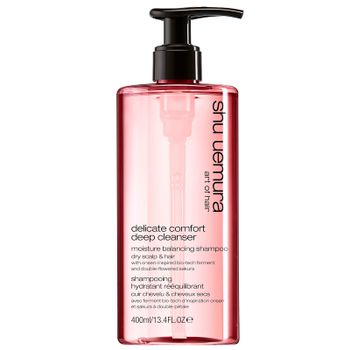 Aceite limpiador Delicate Comfort de Shu Uemura Art of Hair 400 ml