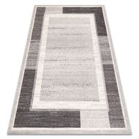alfombra wool angel 6232  52022 geometric marco beige  gris 240x340 cm
