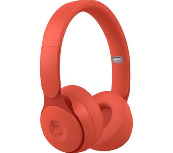 BEATS Solo Pro Wireless Bluetooth Noise-Cancelling Headphones - Matte Red, Red