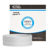 bobina cable rj45 cat5 utp rigido 100mts