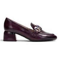 hispanitas zapatos de tacon mocasin varsovia burdeos para mujer