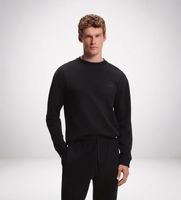 boss para hombre 50571173 sudadera andrew negro s homewear algodon manga larga