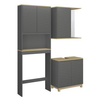 Conjunto De Muebles De Baño Livia 3 Partes Vicco