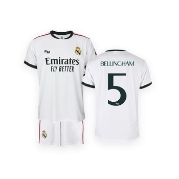 Conjunto Fútbol Real Madrid 1ª Equipación Réplica Oficial Bellingham  26/27