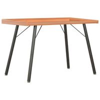escritorio marron 90x50x79 cm vidaxl