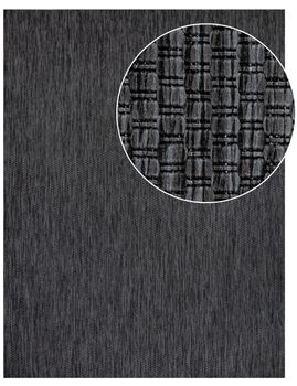 Alfombras de interior y exterior Venezia antracita 60x100 cm