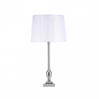 sobremesa roble 1xe27 cromo cpant blanca 605x30x30 cm
