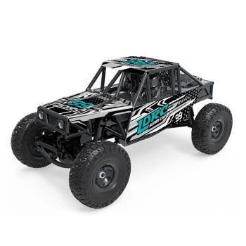 LDRC 18499 Versión de conducción a prueba de agua RTR 1/18 2.4G 4WD Coche RC Rock Crawler con rack de tubos, camión de e