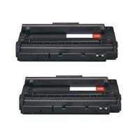 compatible twin pack lexmark 18s0090 black toner cartridges 2 pack