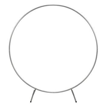 Arco De Boda Globo Estructura Plateado Cenador Exterior Decoración 200cm