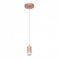 armazon colgante ppantalla maldivas oro rosa 1xe27