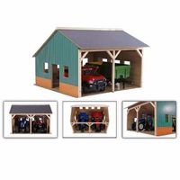 cobertizo de granja para tractores 116 madera 610338 kids globe
