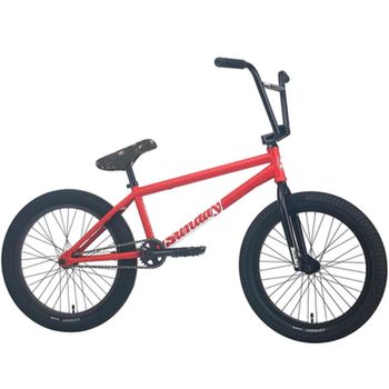 Sunday Forecaster Brett Silva Signature BMX Bike Matte Fire Engine Red / 20.75
