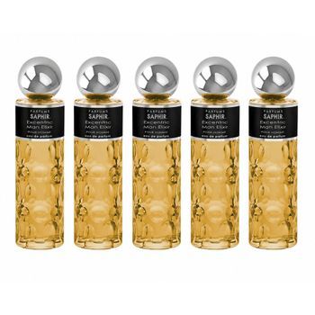 Pack De 5 Eau De Parfum Hombre Saphir Excentric Man Elixir 200 Ml