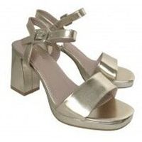 virucci zapatos de tacon sandalia fiesta plataforma tira para mujer