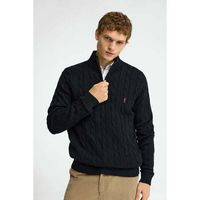 polo club jersey rigby go cable zipper wool klum para hombre