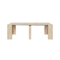 mesa extensible multifunciones - l 90237 cm marron