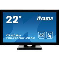 iiyama prolite t2236msc-b2ag full hd 22r lcd touchscreen monitor - black black