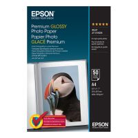 epson papel fotografico premium 50 hojas a4 255 gm2 blanco brillo