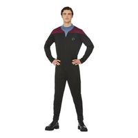 disfraz uniforme de comando de star trek voyager para hombre