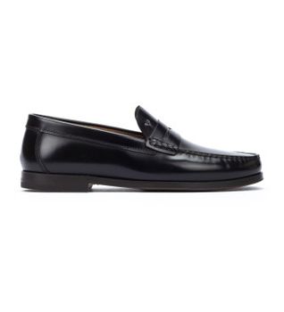 Martinelli para hombre. 1623-2761N Mocasines de Piel Forthill negro (40), Plano, Ninguno, Casual, Clásico