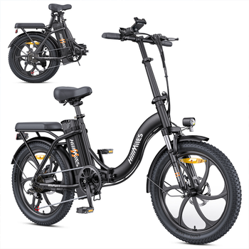 Bicicleta Eléctrica Plegable Hillmiles Mileport1 - 350w 36v 13ah - 20
