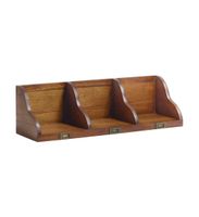 estante de madera marron anch 70 cm