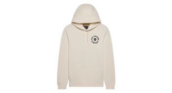 Sudadera con capucha fox beam beige para hombre
