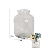 poenia arte floral - florero cristal 23cm - ref 8435525748571 - elegante diseno - alta calidad