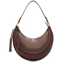 lancel bolso de mano bolso hobo con cremallera m cuero coco para mujer