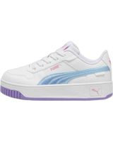 de puma puma carina street 397976-01 - zapatillas blancas con detalles lila y azul multicolor