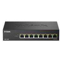 switch d-link dms-108pe 8 puertos 25g poe sin gestion carcasa metalica