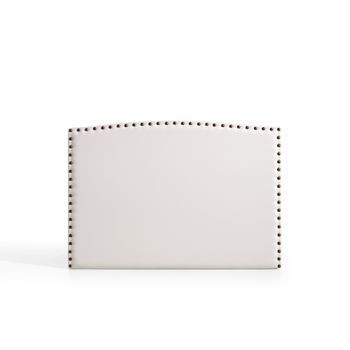 Cabecero Ambar Para Cama De 80 De Polipiel Blanco 115x115x8. Matris