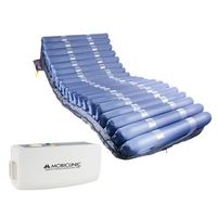 colchon antiescaras de aire  mobiclinic con compresor  tpu nylon  200x120x22  20 celdas  azul  mobi 4 plus